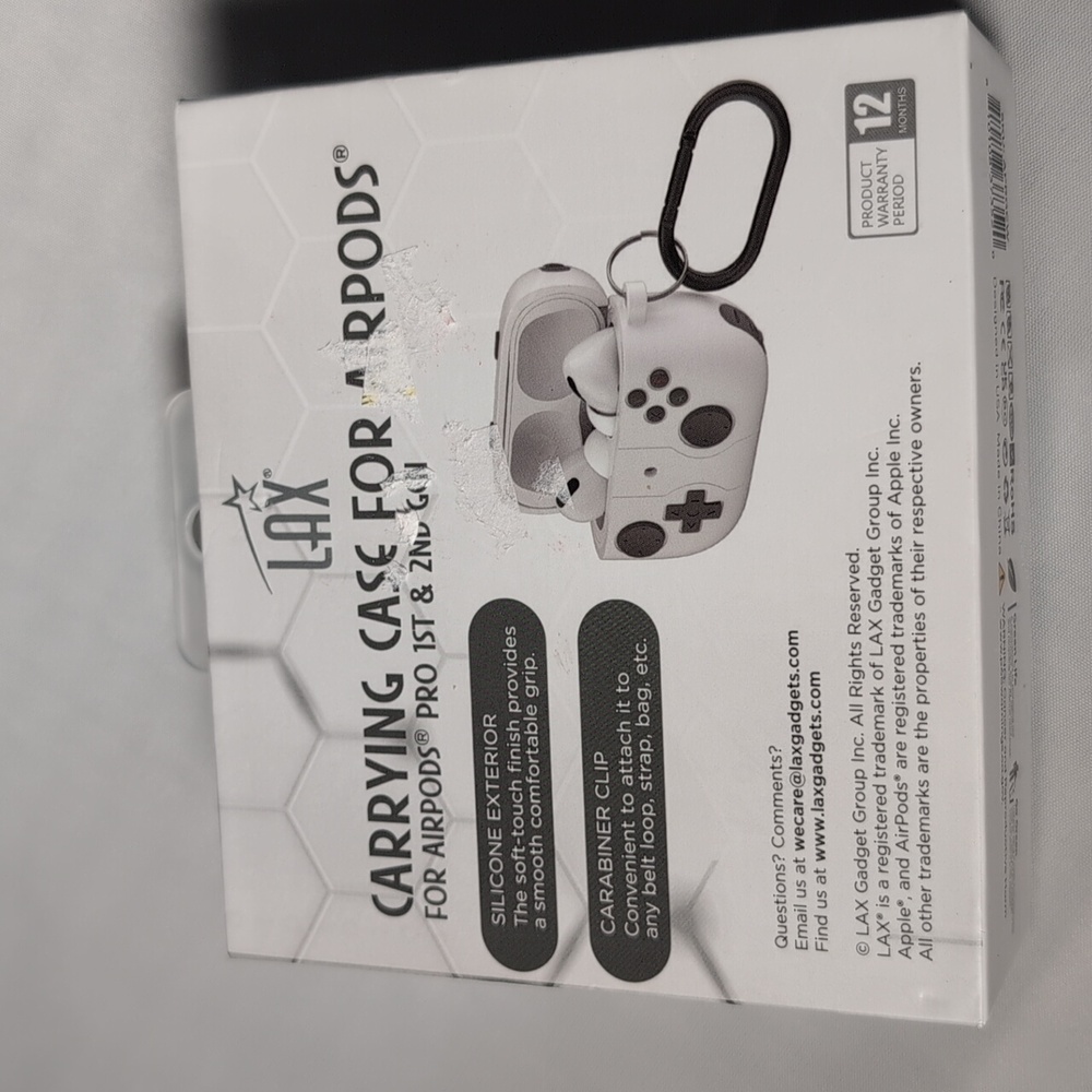 LAX Airpods Carrying Case Airpods Pro 2nd Gen Game Controller Theme - Picture 5 of 7
